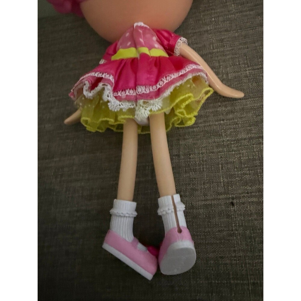 Lalaloopsy 2009 Jewel Sparkles 12" Doll Pink hair w/Crown - Picture 6 of 8